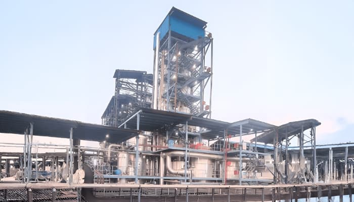 Distillation column